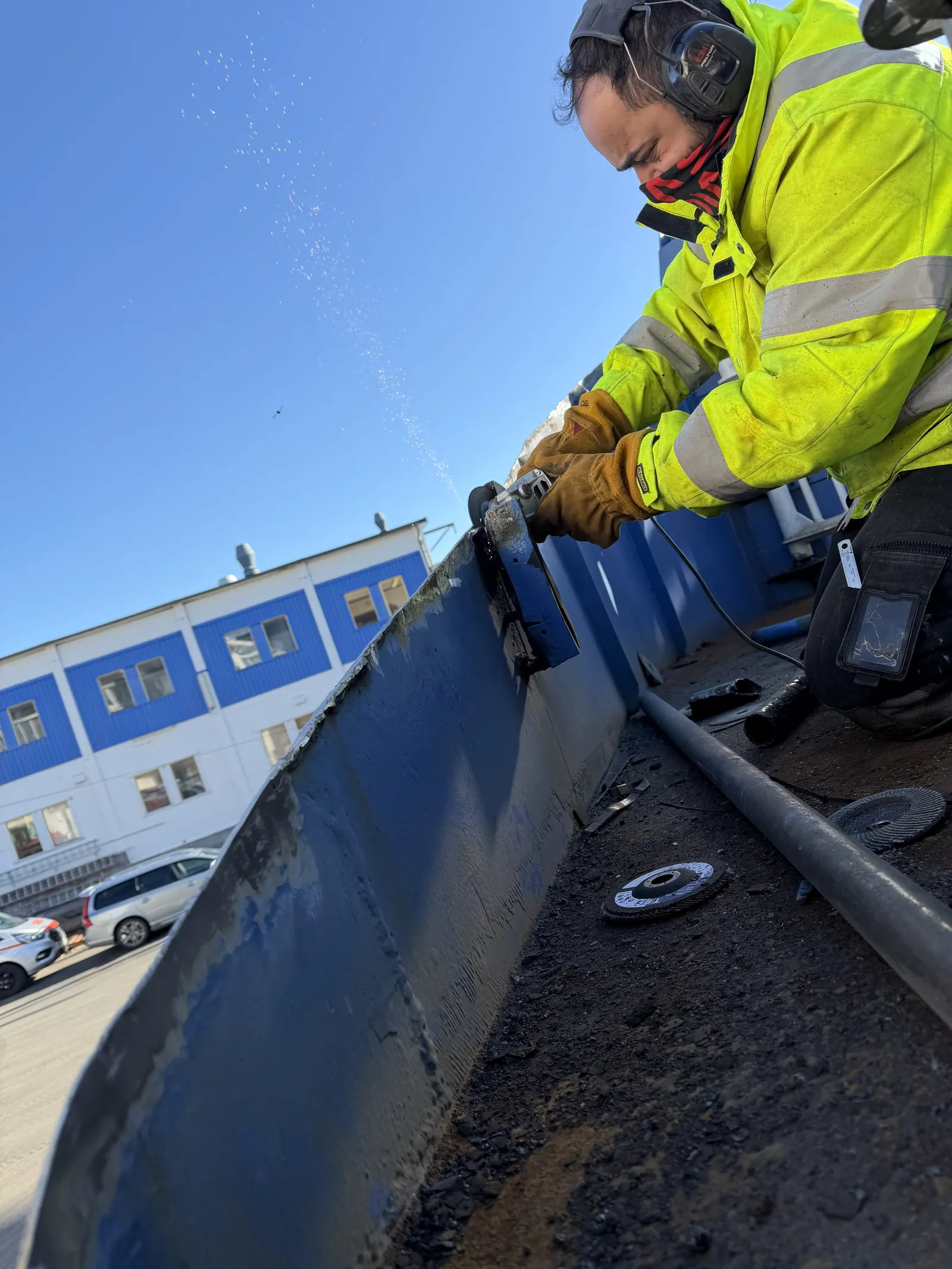 Svets- och smidesarbete utfört av JR Smith Svets & Smide AB i Göteborg